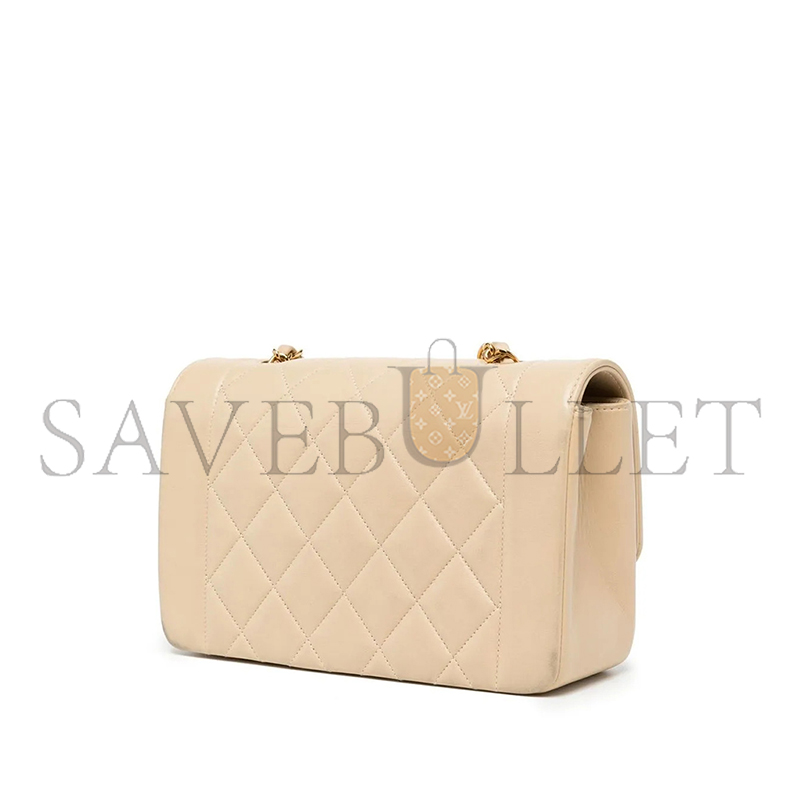 CHANEL SMALL DIANA SHOULDER BAG (22*14.5*7cm)